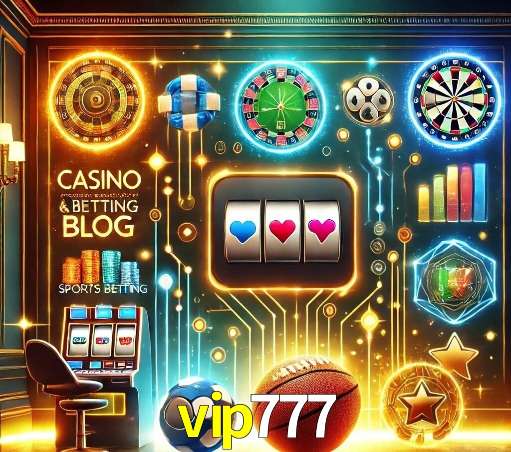 Blog do vip777 com dicas e estratégias para apostas e jogos